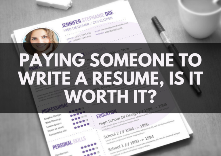 paying for resume writing service. Is it worth it? Get to know more about it.