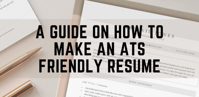 learn to write ats friendly resume from genie resume writing service