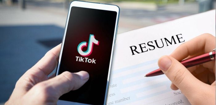 tik tok resume: is it worth making a resume on tiktok